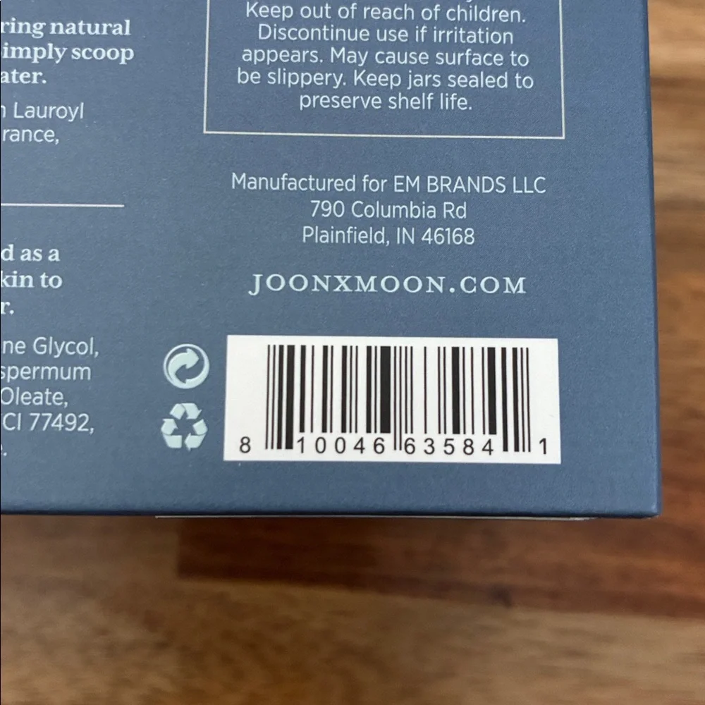 Joon X Moon Sugar Cookie Whipped Soap & Sugar Cube Scrubs Set New in Sealed Box